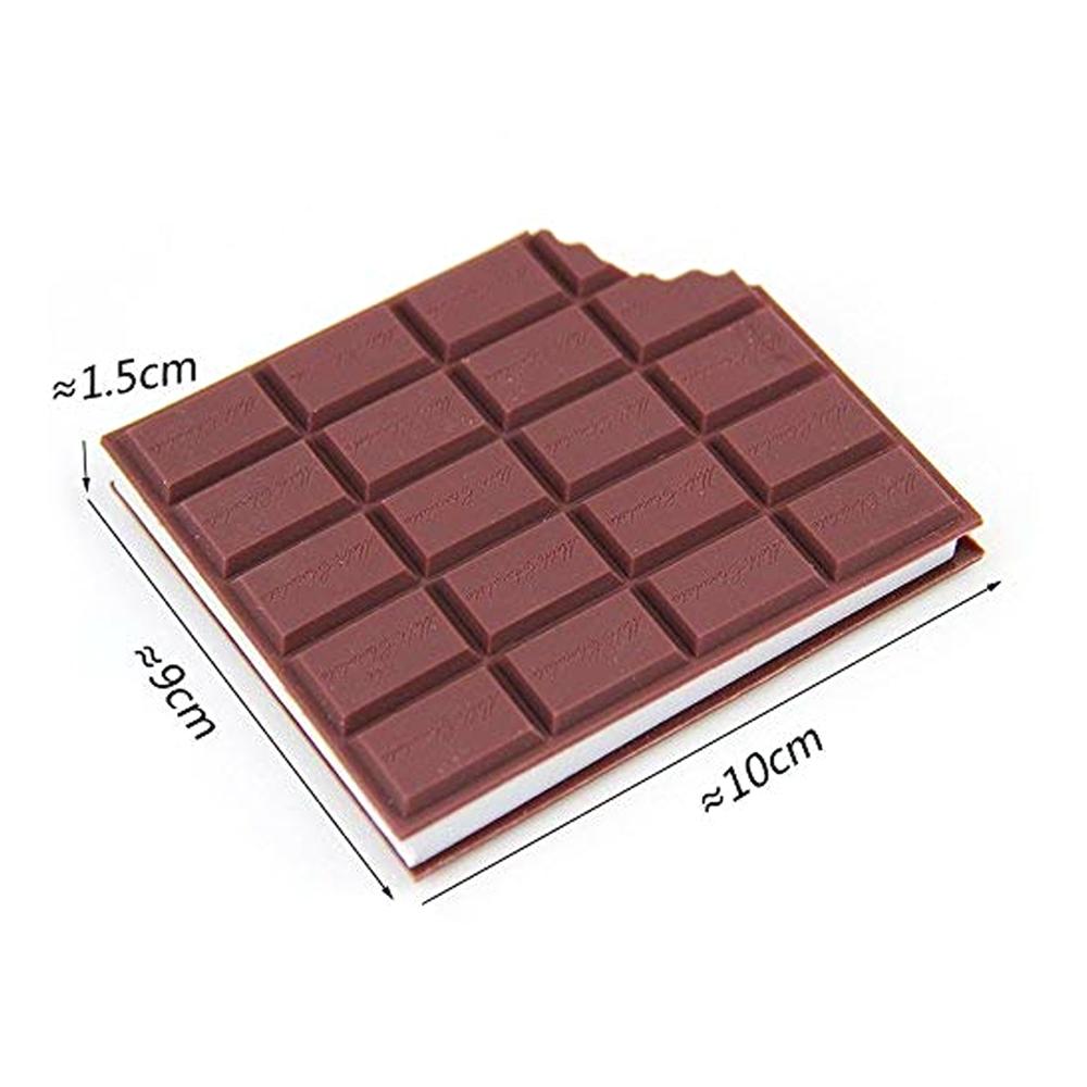 Small Chocolate Scented Bite-Shape Pocket Diary Memo Notebook for Kids (80 Pages)