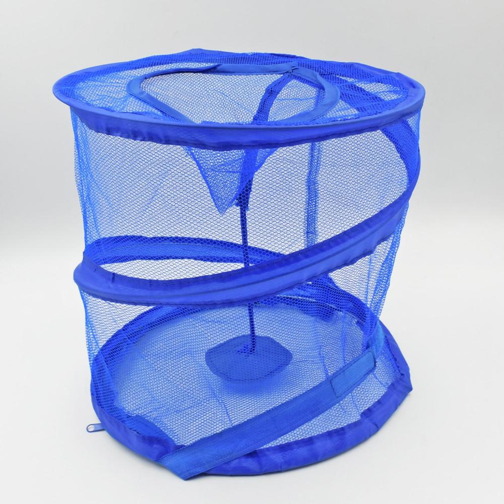 Mesh Up Laundry Hamper Foldable Portable Dirty Clothes Basket for Bedroom Kids Room