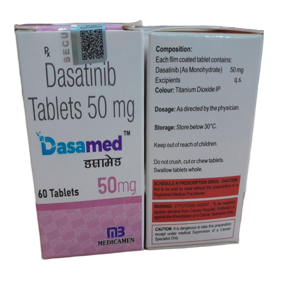 Dasamed 50mg - Dasatinib Tablets