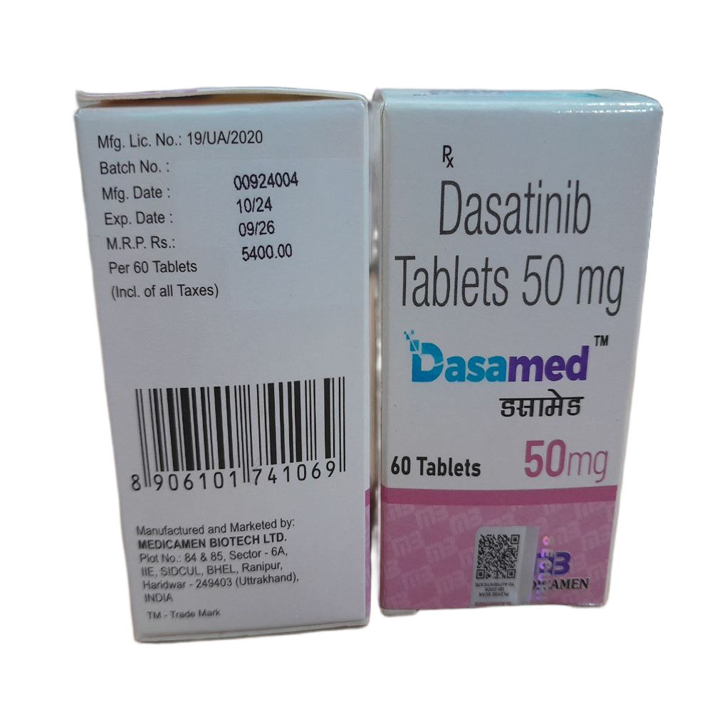 Dasamed 50mg - Dasatinib Tablets