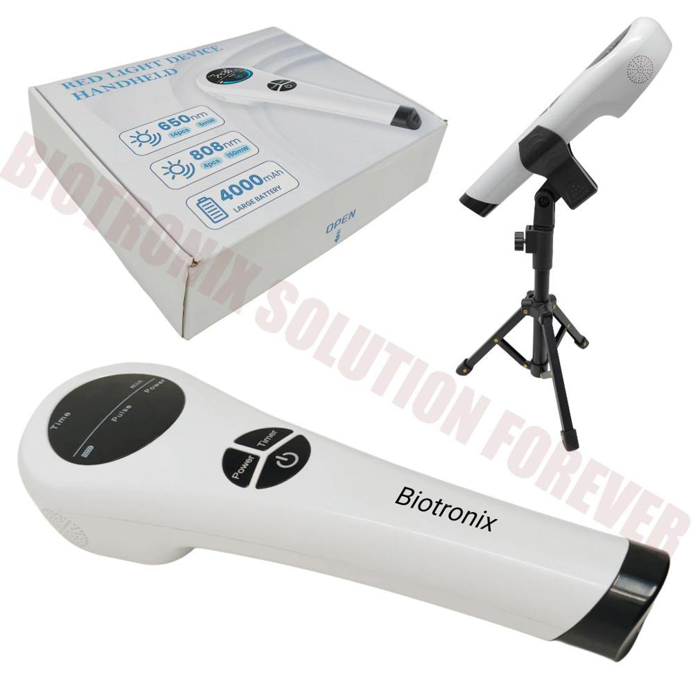 Handheld Cold Laser Therapy Device for Physiotherapy