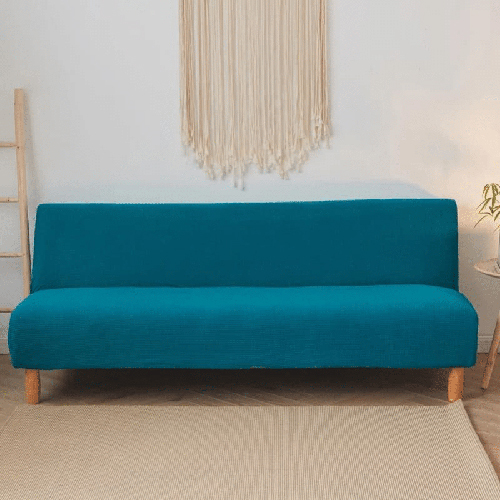 Modern Teal Upholstered 3-Seater Sofa | Banquet Sofa