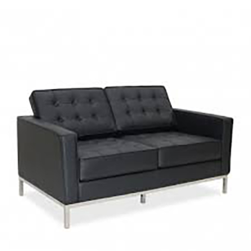 Modern Teal Upholstered 3-Seater Sofa | Banquet Sofa