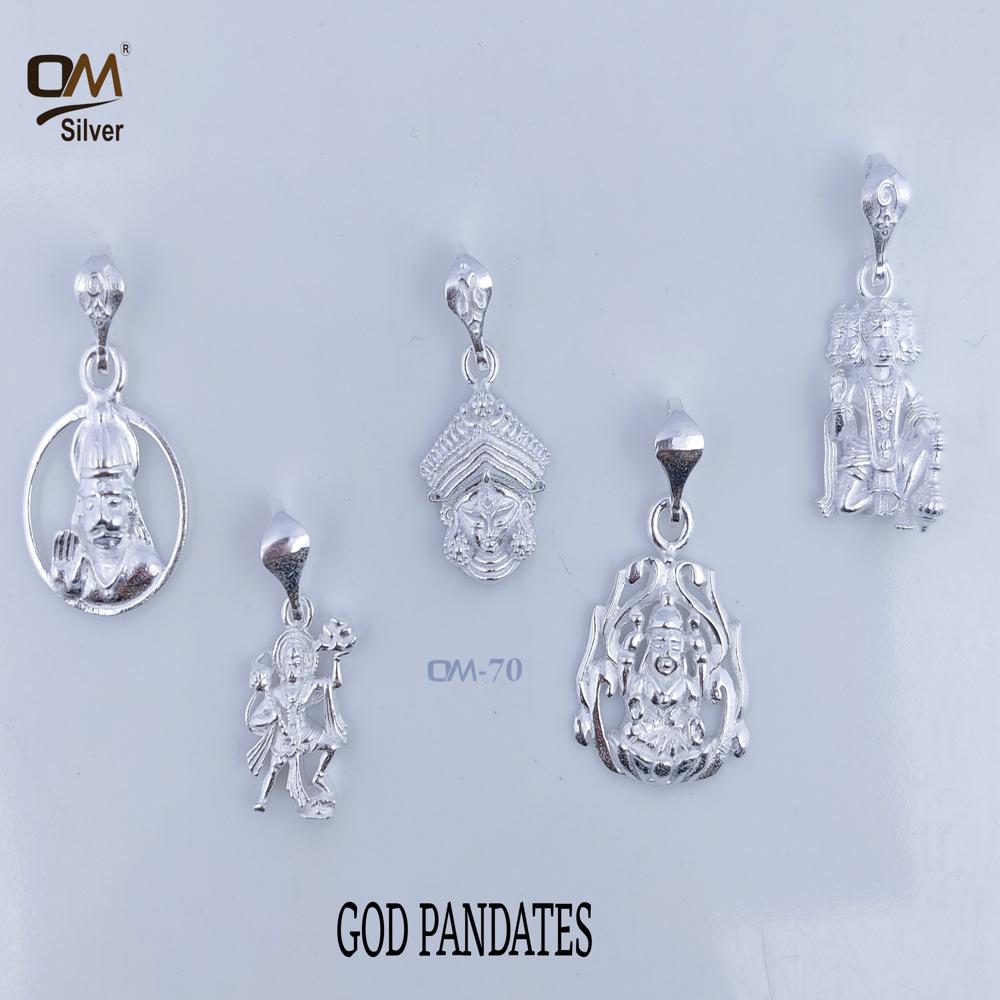 Silver Fancy Micro Pandates - Gender: Women