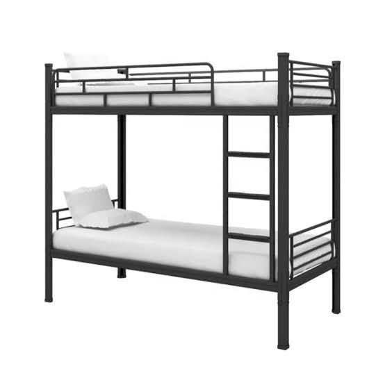 Hostel Bunk Bed | Double Decker Hostel Bunk Bed - Assembly: No Assembly Required