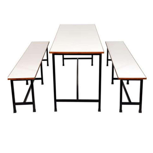 Hostel Bench | Hostel Dining Table with Side Benches