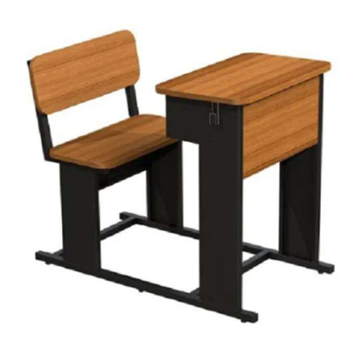 Wooden School Bench