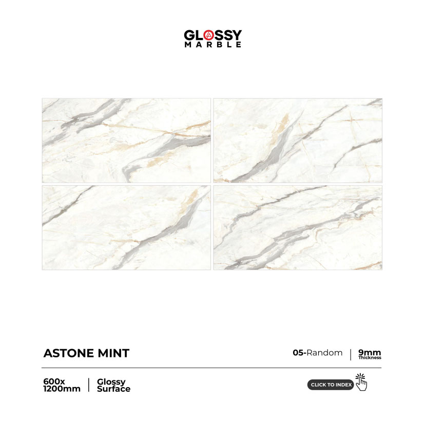 Decorative Vitrified Tiles - Color: Multi