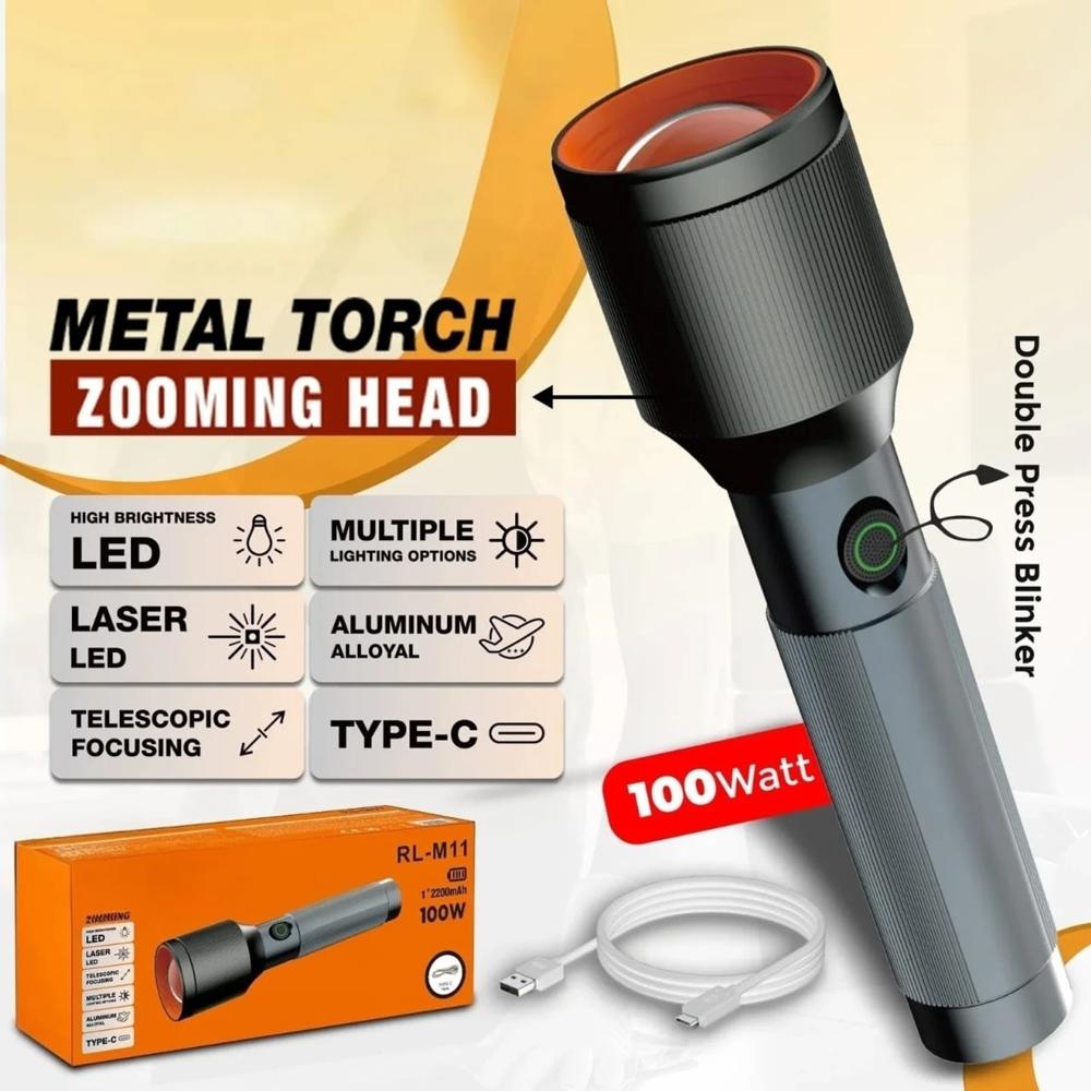 ROCK LIGHT RL-M11 METAL TORCH