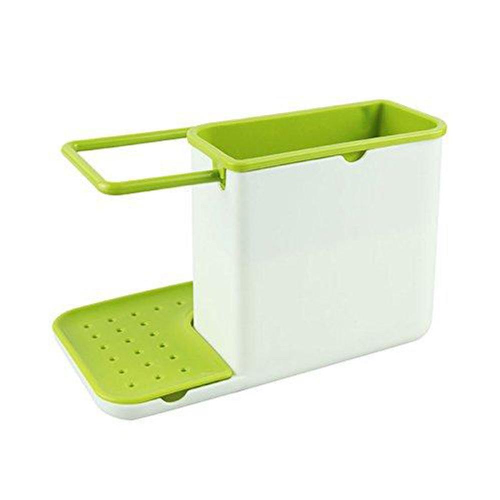 3-in-1 Plastic Sink Stand for Kitchen Use