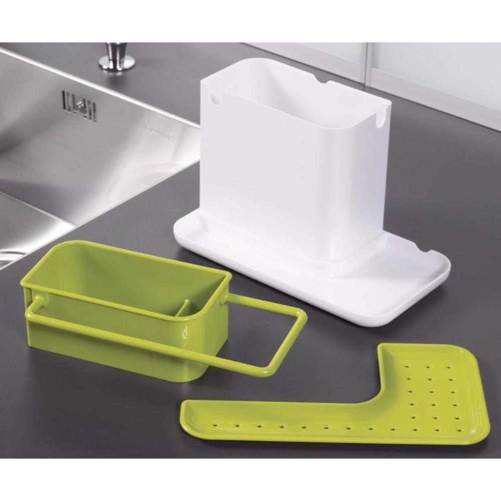 3-in-1 Plastic Sink Stand for Kitchen Use