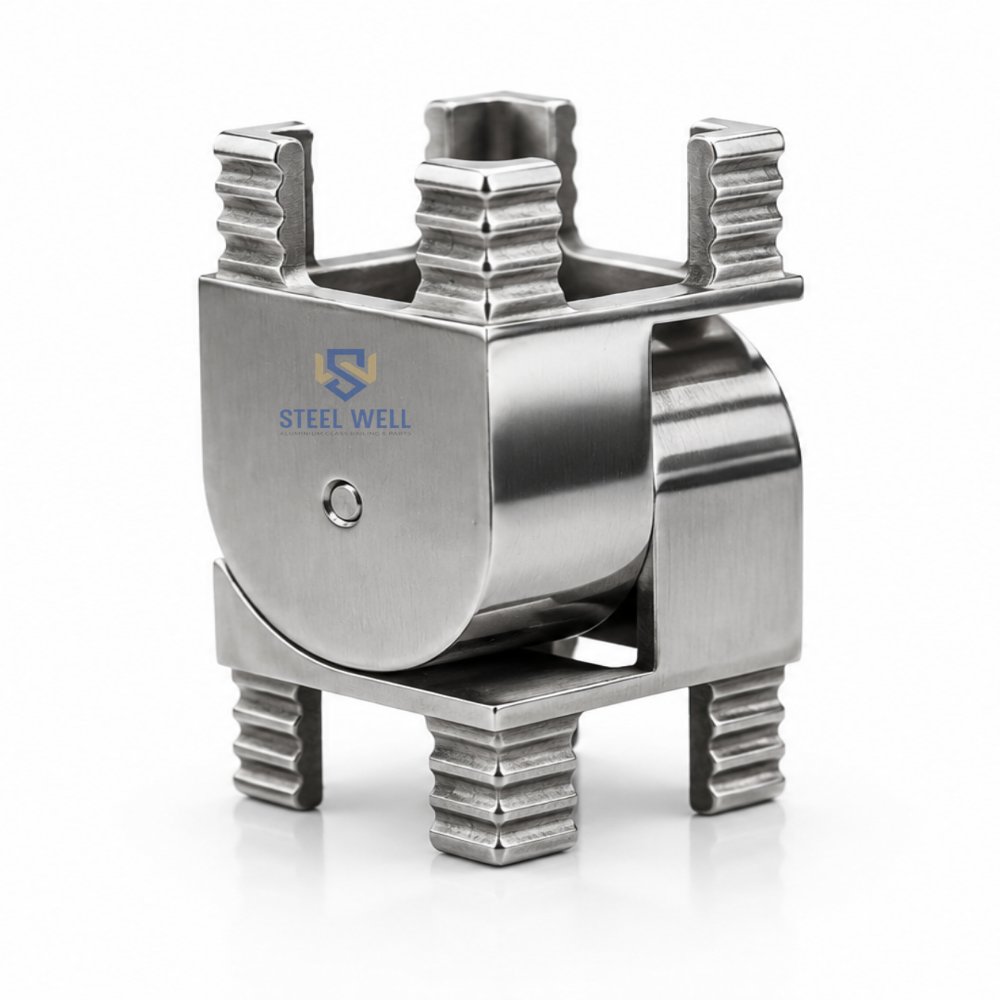 S.S. 50*50 MM ADUJSTABLE ELBOW 