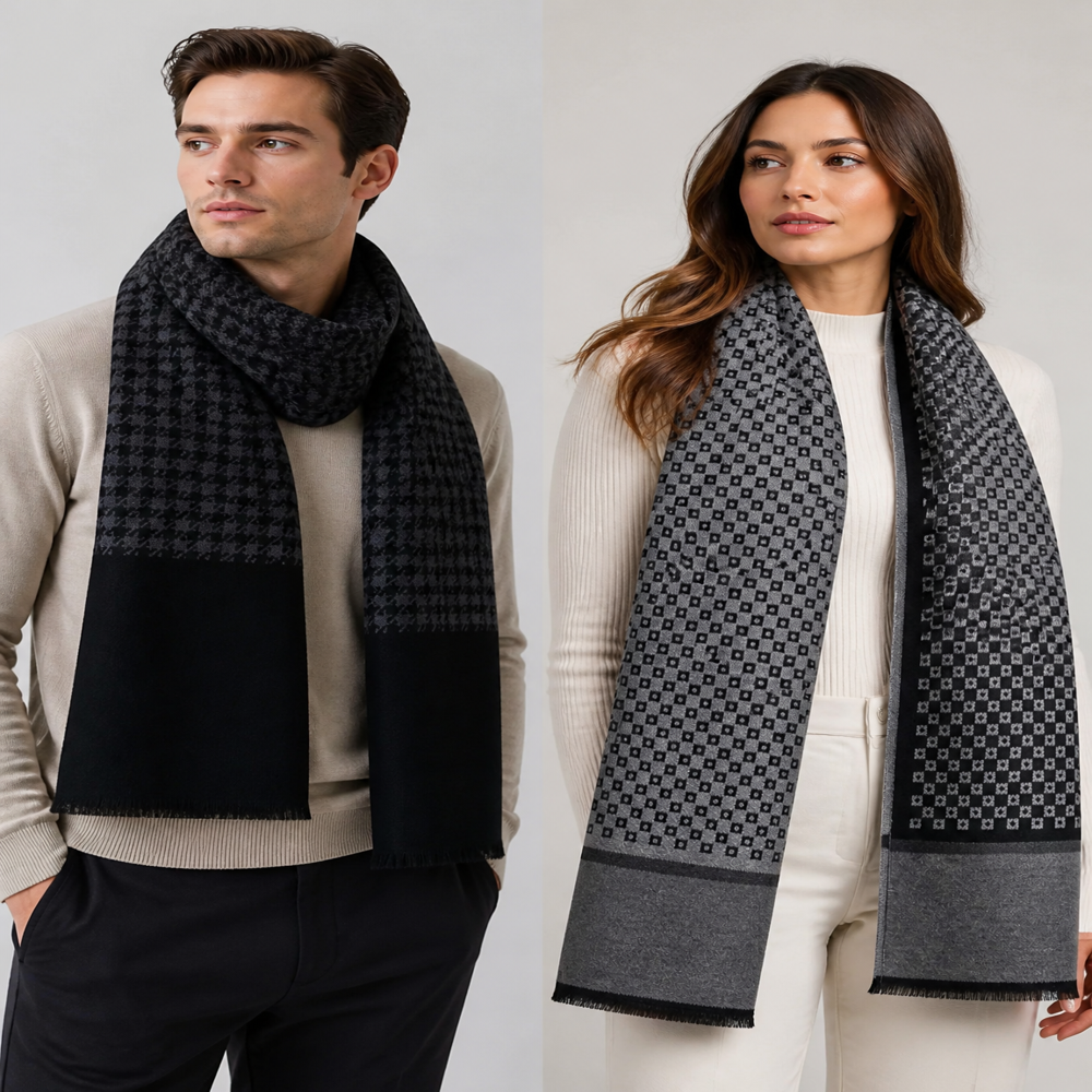 Wool Blended unisex modern mufflers 