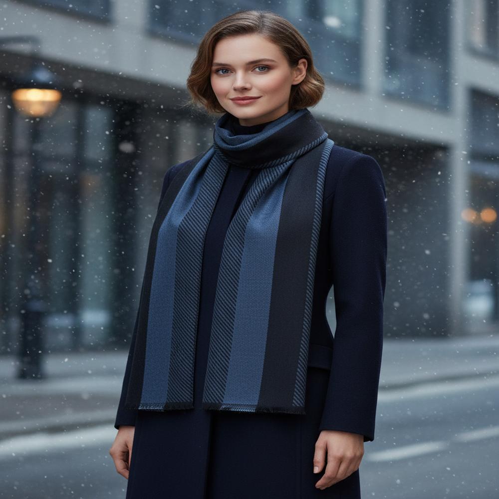 Wool Blended unisex modern mufflers 