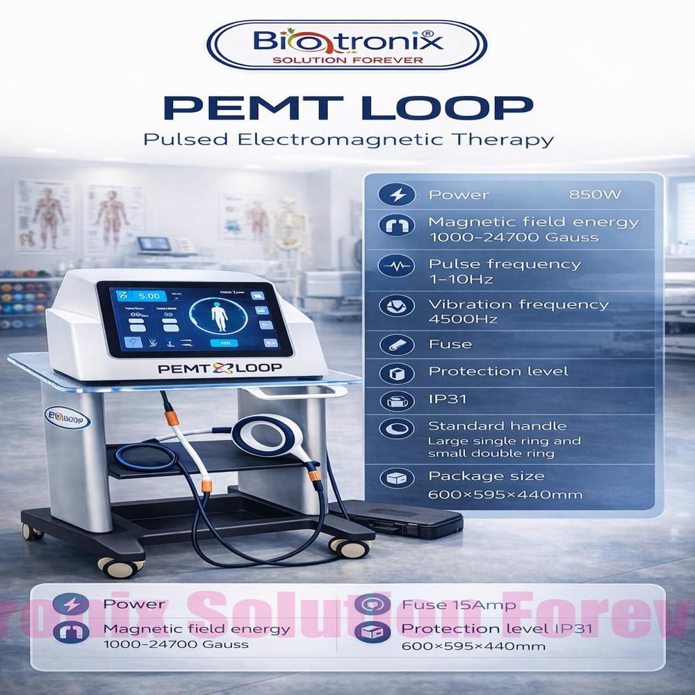 Advanced Magnetic Field Therapy Device for Physiotherapy