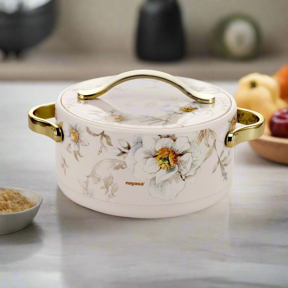 Nayasa Bethany Insulated Inner Steel Casserole Twin