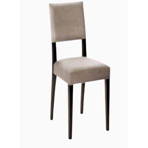 Harbor Outdoor Chair - Steel Frame, 18x20 Inches, Beige Upholstery, Powder-Coated Legs, Foam Padding