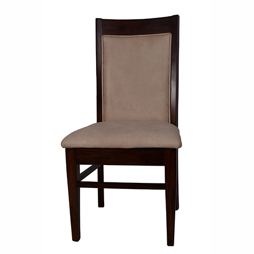 Classic Wooden High-Back Upholstered Dining Chair | Wooden Restaurant Chairs