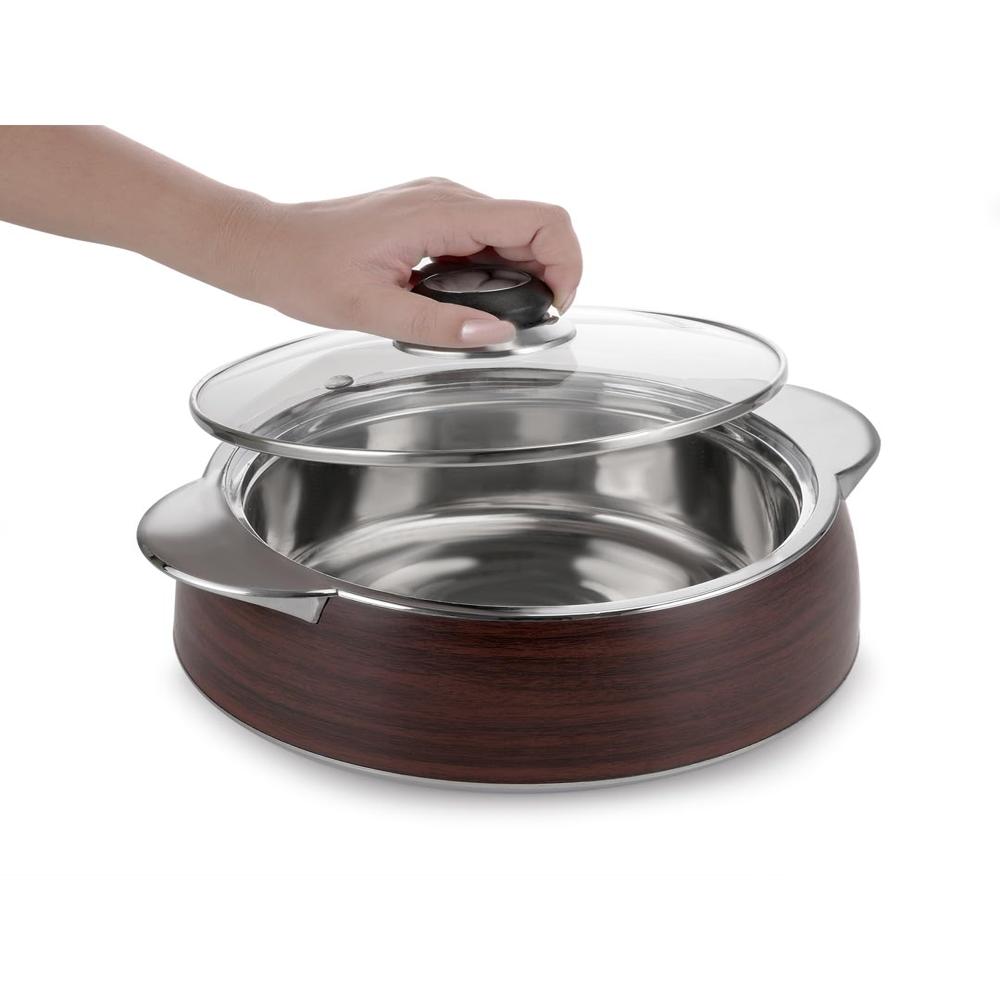 Nayasa Glimmer Casserole, 1000 Ml - Capacity: 1 Ltr