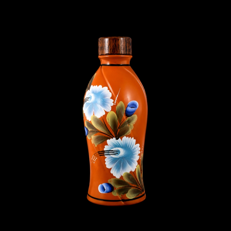 Multicolor Clay water bottle