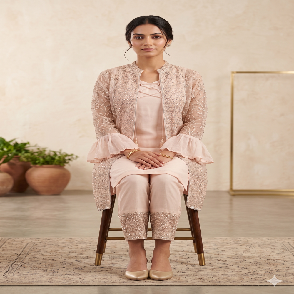 PL-20342 Indian Ethnic Jacket Set