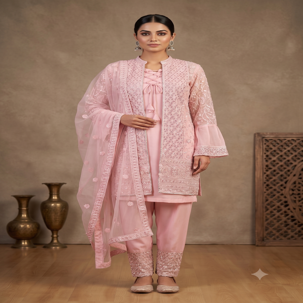 PL-20342 Indian Ethnic Jacket Set