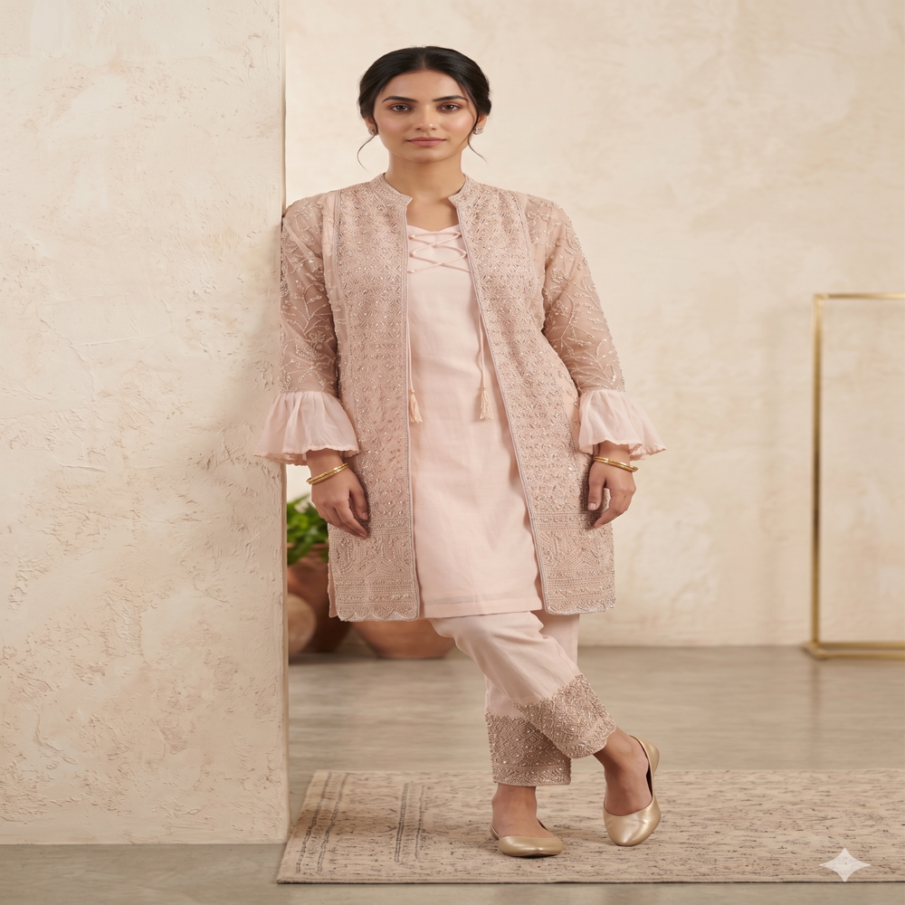 PL-20342 Indian Ethnic Jacket Set