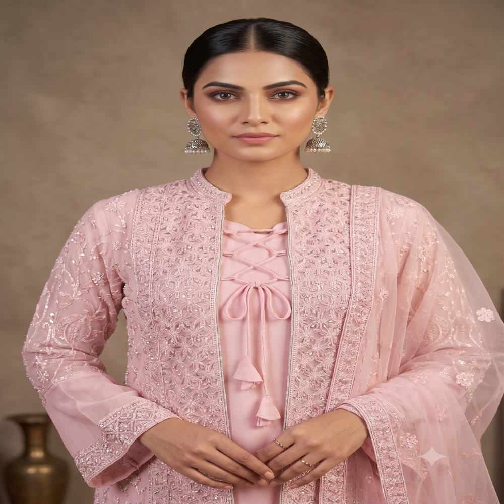PL-20342 Indian Ethnic Jacket Set