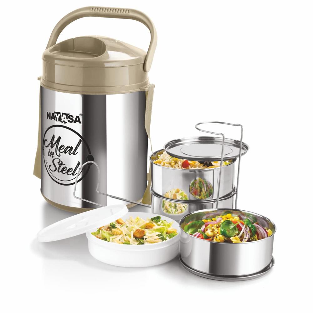Nayasa Zeal Steel- 13 Individual Inner Steel Containers
