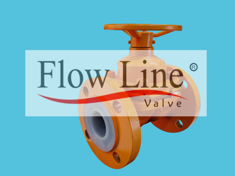 Ptfe Lined Diaphragm Valve - Material: Cast Iron