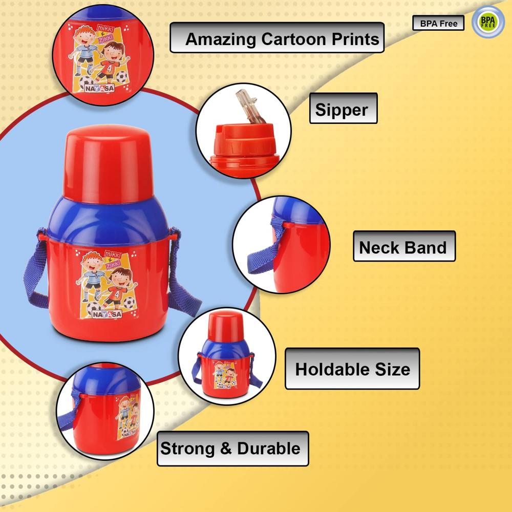 Nayasa Nippy- 350 ML Insulated Water Bottles