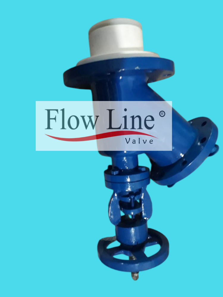 Ptfe Lined Flush Bottom Valve - Material: Cast Iron