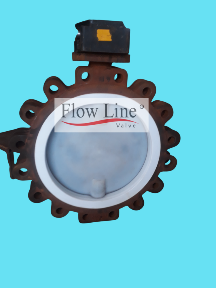 Pfa Lined Butterfly Valve - Material: Cast Iron