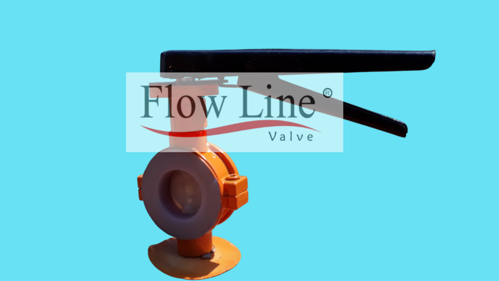 Pfa Lined Butterfly Valve - Material: Cast Iron