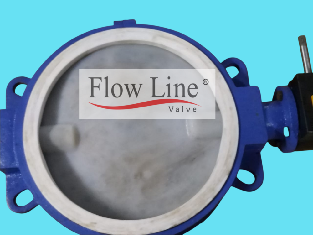 Pfa Lined Butterfly Valve - Material: Cast Iron