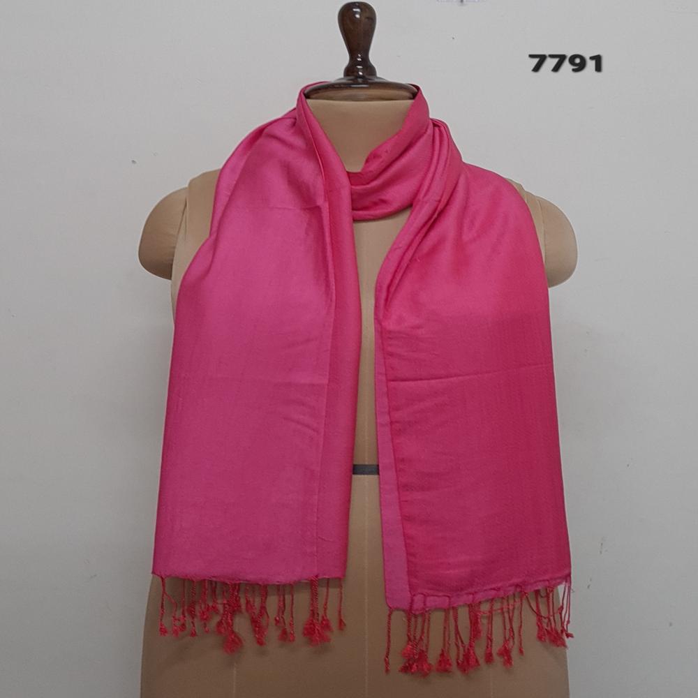 Poly Viscose Solid Color Stoles - Gender: Female