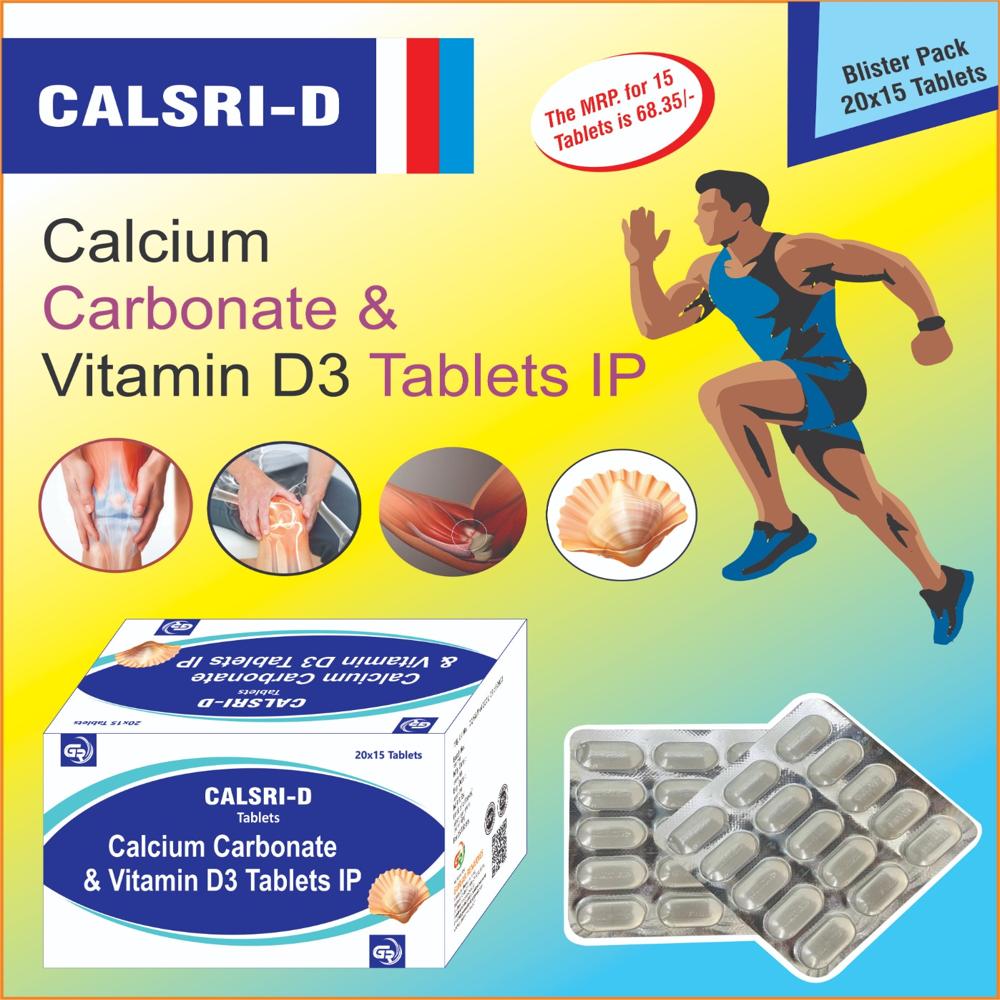 Calsri D - Dosage Form: Tab