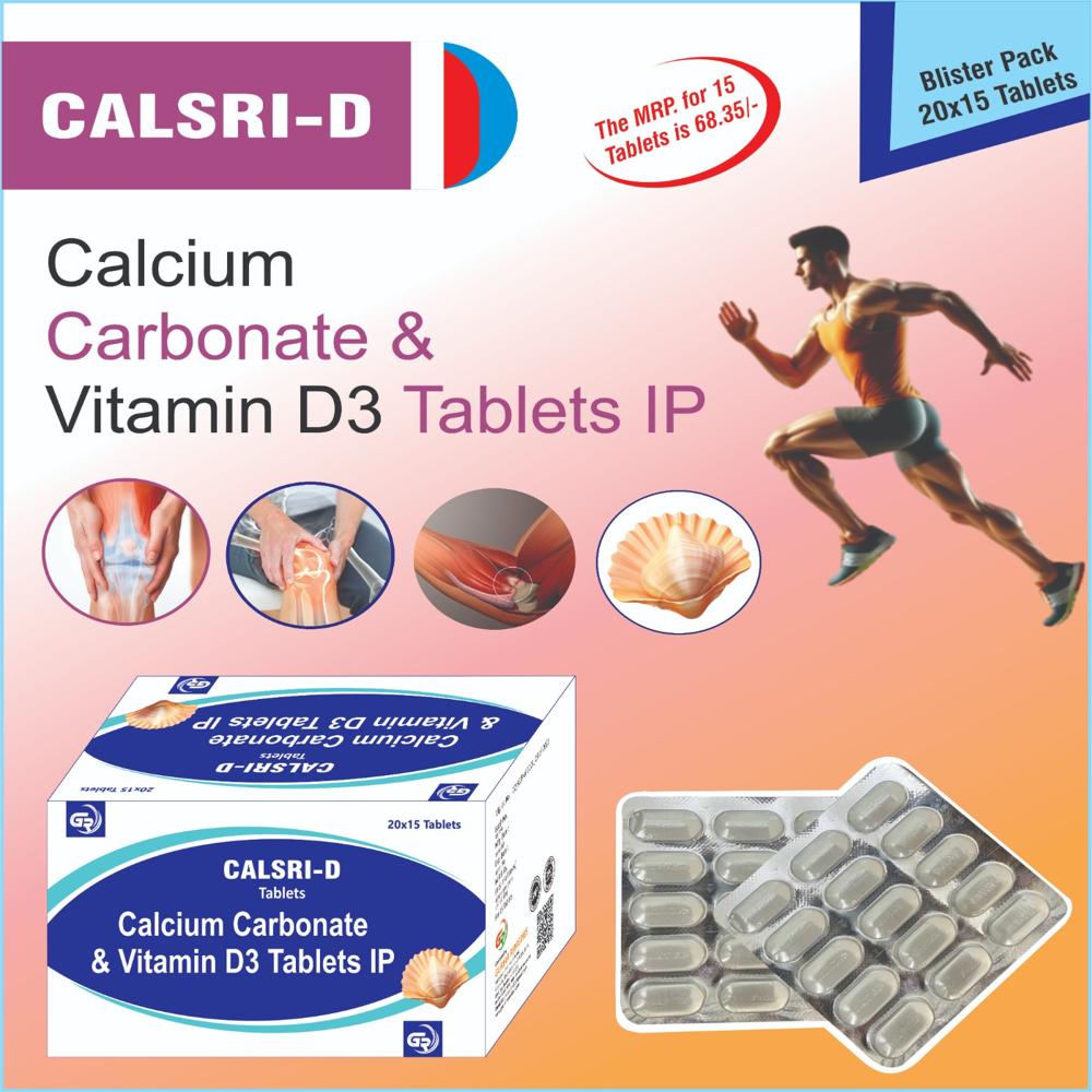 Calsri D - Dosage Form: Tab