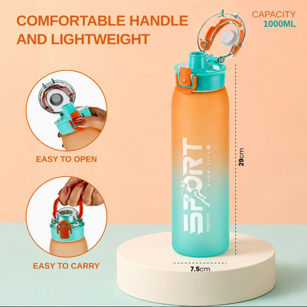 Nayasa Turbine DLX Sport Bottle 1000 ml