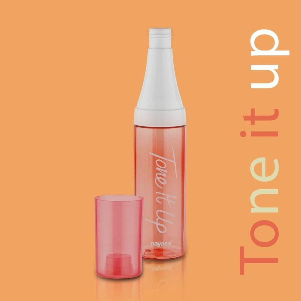 NAYASA Slim Glass Bottle Fridge Bottle