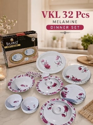 Fiber 32 Pcs Dinner Set - Capacity: Na