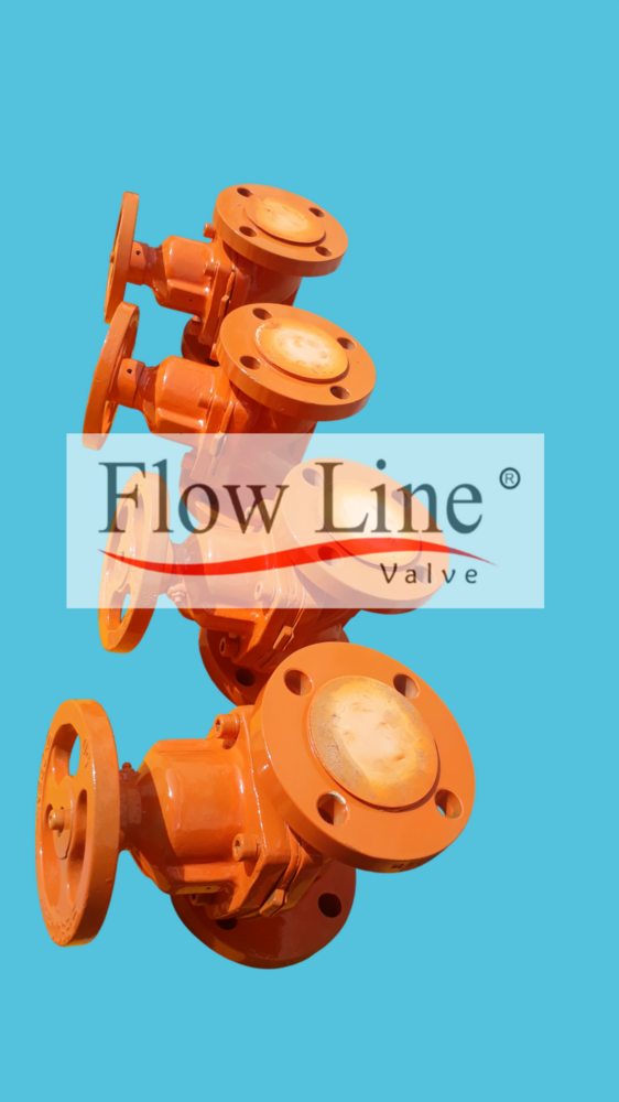 Fep Lined Diaphragm Valve - Color: Auto Orange