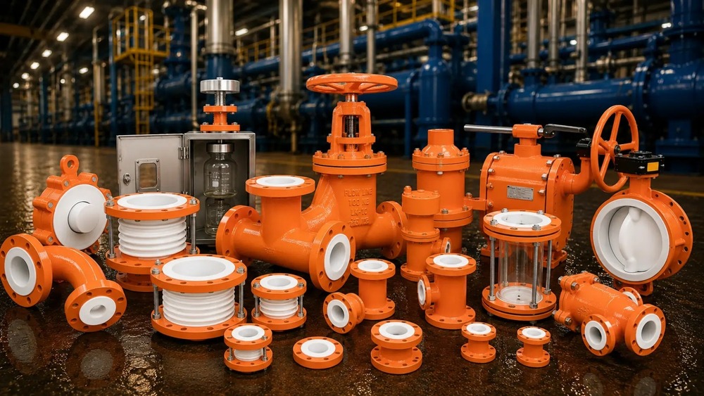 FEP Lined Globe Valve
