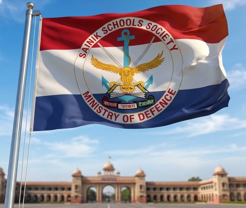 SANIK SCHOOL FLAG  