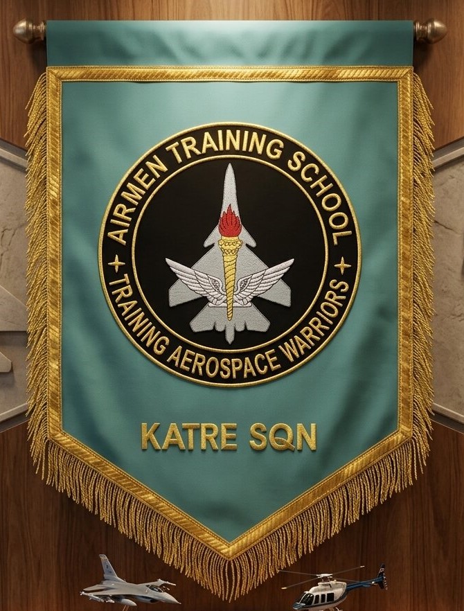 AIR FORCE SCHOOL WALL BANNER