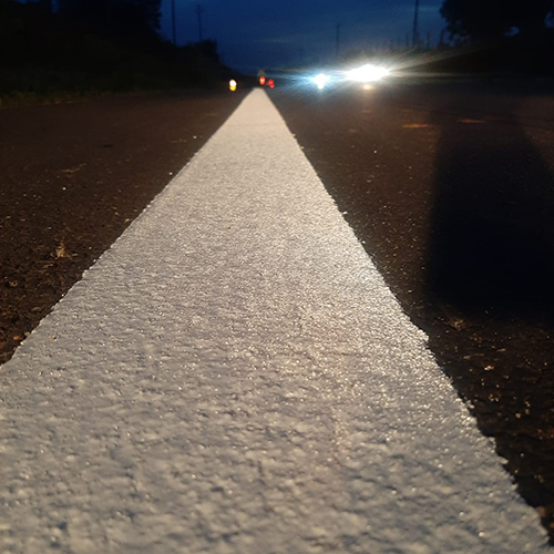 Hot Applied Thermoplastic Road Marking