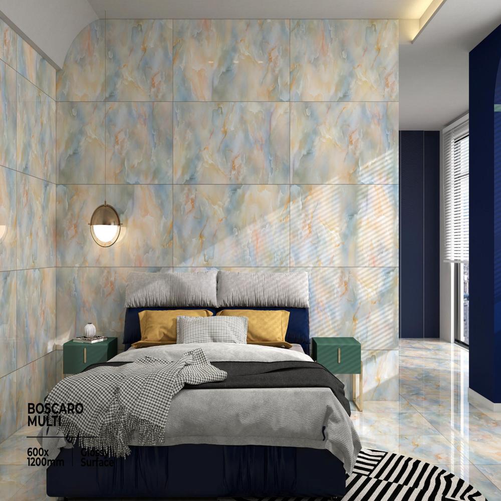 glossy vitrified tile