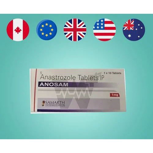 Anastrozole Anosam Tablet 1mg 10 Tablets