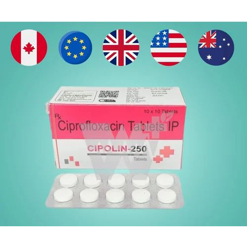 Cipolin 250 Ciprofloxacin Tablets 250 mg