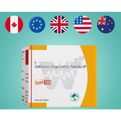 Lcef 100 Cefixime Dispersible Tablets 100 mg